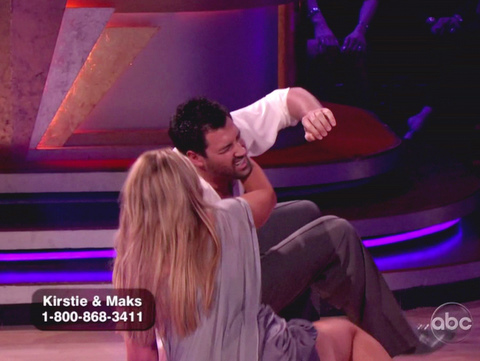 Dancing With The Stars 800 on ABC Kirstie Alley was dropped